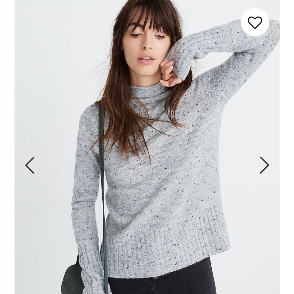 Madewell donegal inland turtleneck in coziest yarn